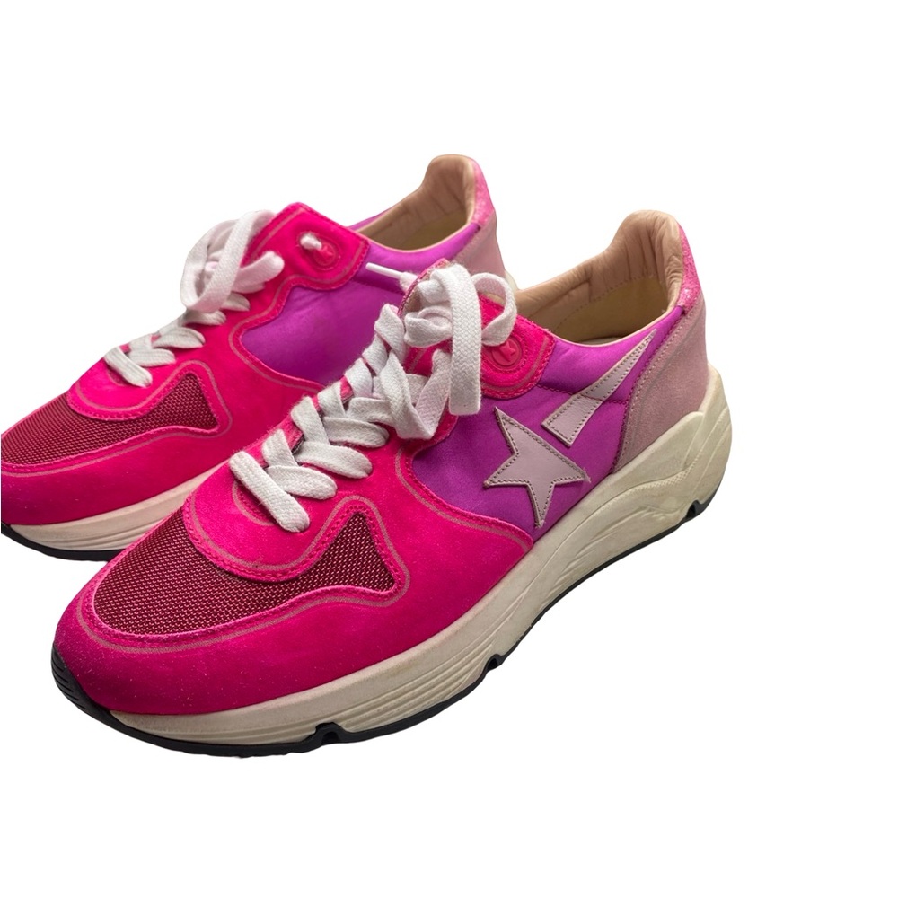 Golden Goose Women's Pink Sneakers - Picture 3 of 9